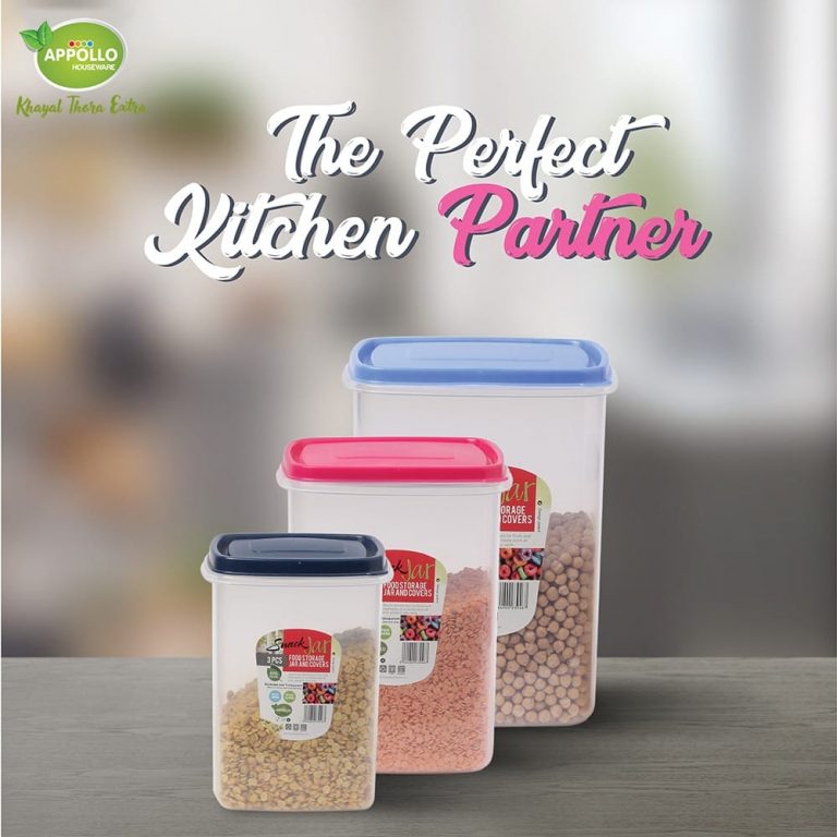Snack Jar 3 Piece Set