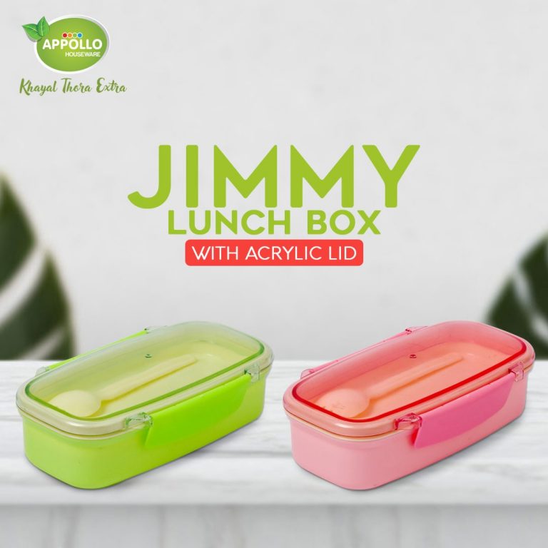 Jimmy Lunch Box with Acrylic Cap